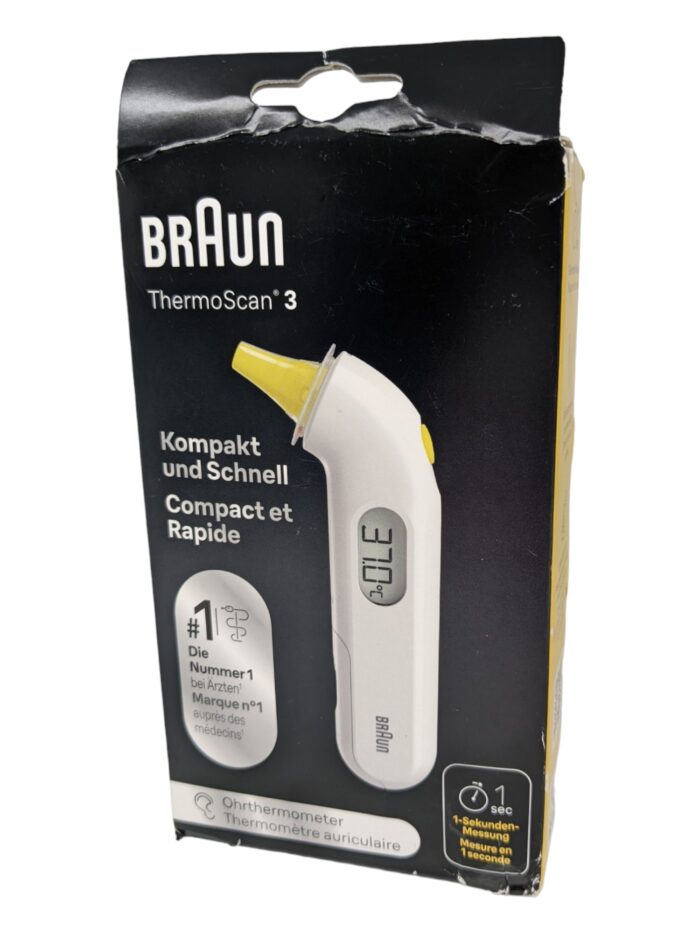 Termometru auricular BRAUN Thermoscan 3 - imagine 2