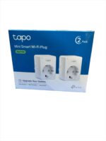Set 2 prize inteligente TP-LINK Tapo P100, Wi-Fi, 2300W, 10A, alb, Nou