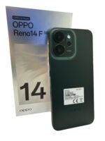 Telefon mobil OPPO Reno14 F, Dual SIM, 8GB RAM, 256GB, 5G, Luminous Green, Cutie - imagine 2